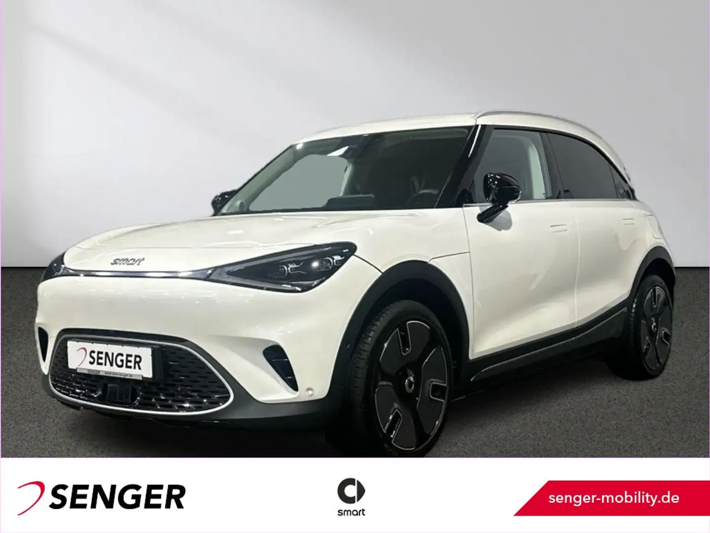 smart #1 Premium Head-Up-Display Navi Panorama 360°-K. Blanc - 1