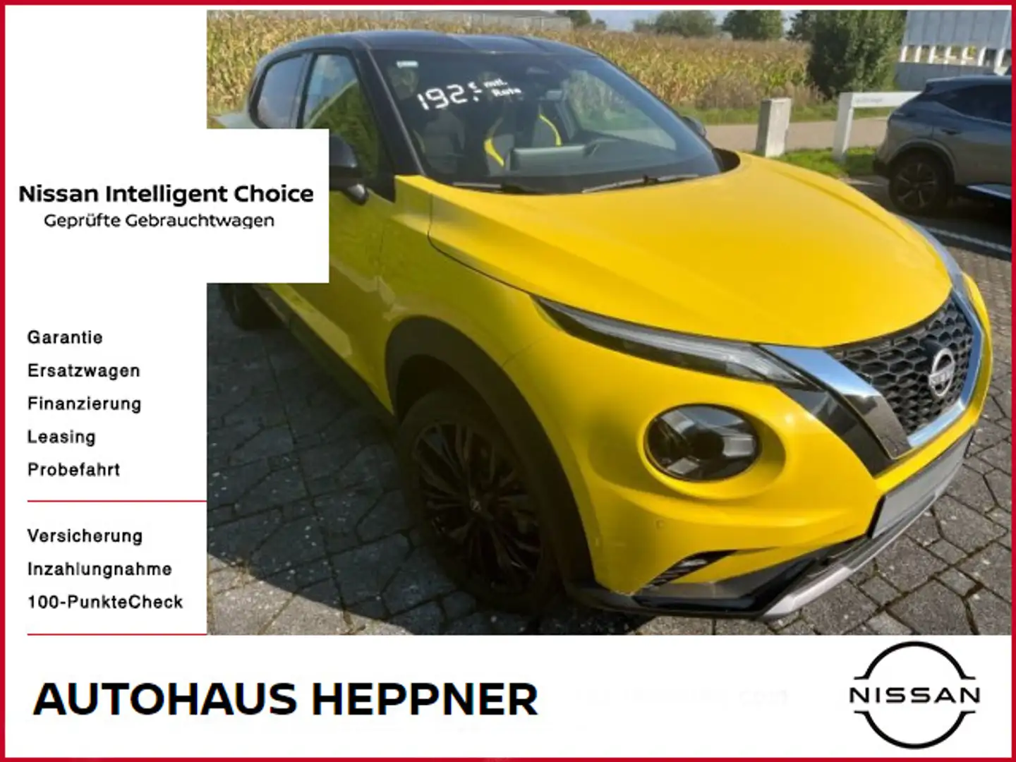 Nissan Juke N-Sport 114 PS 360° Navi Bose 19" LED Jaune - 1