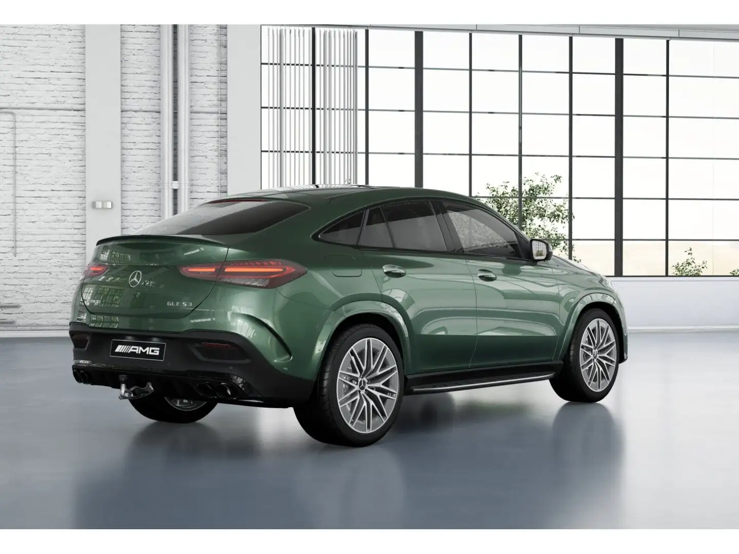 Mercedes-Benz GLE 53 AMG AMG GLE 53 4M+ Coupé #AHK #HUD #PANO #STANDHZG. Vert - 2