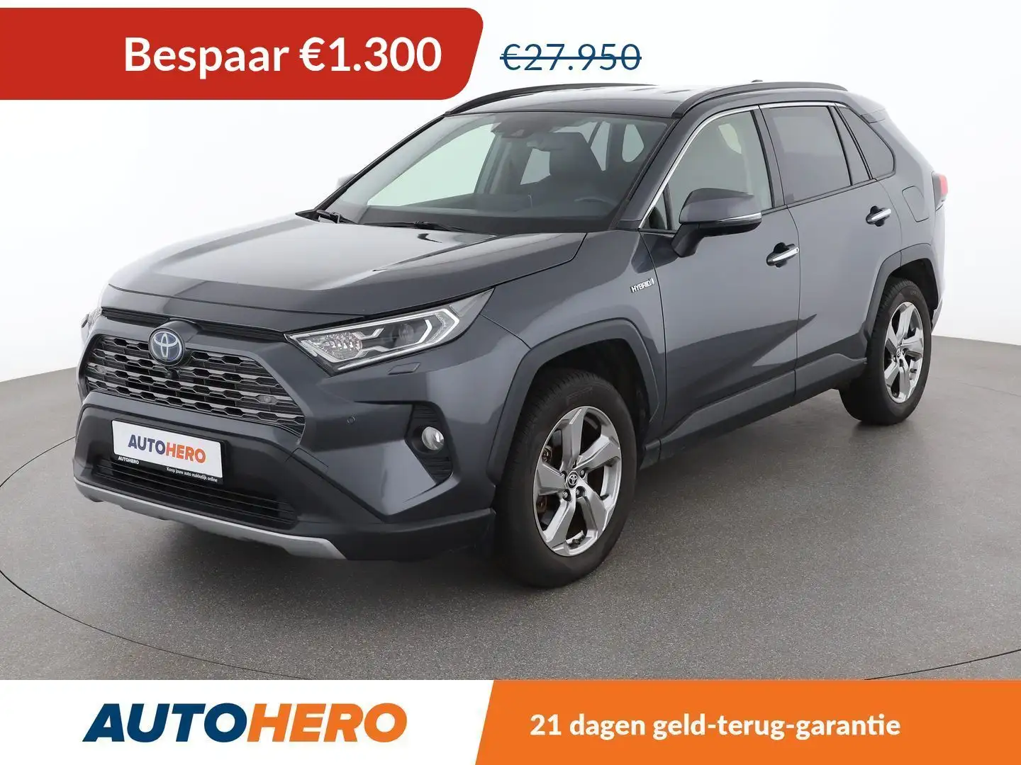 Toyota RAV 4 2.5 Hybrid 4x2 Gri - 1