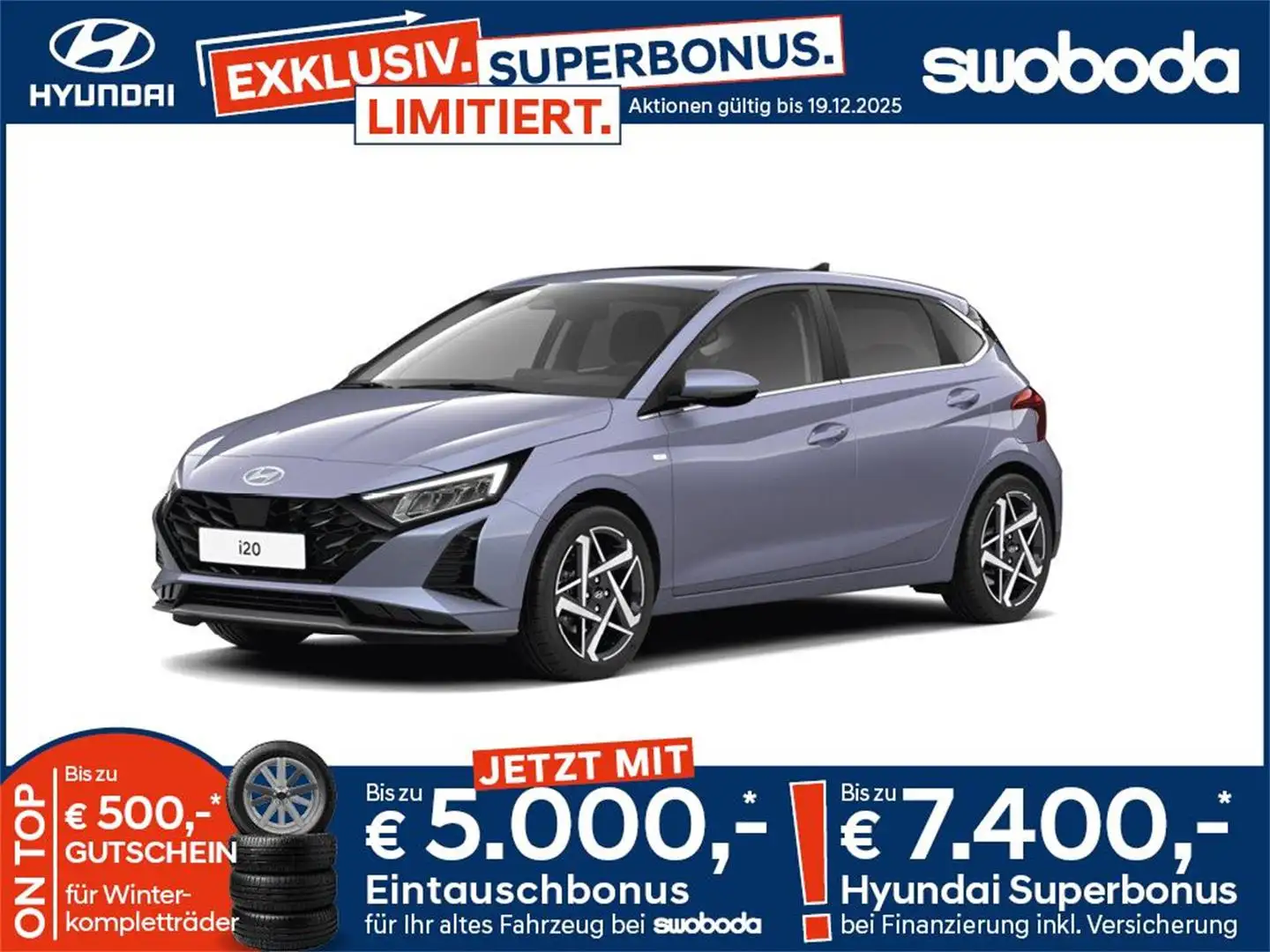Hyundai i20 (BC3) GO 1.2 MPI b5bg1 Blu/Azzurro - 1