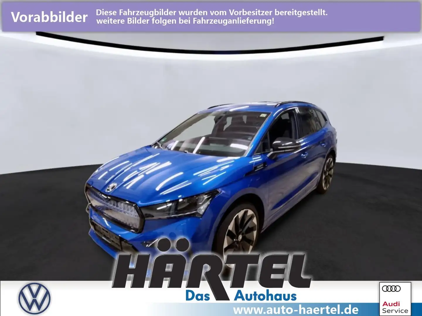 Skoda Enyaq IV 80X SPORTLINE 4X4 77 KWH AUTOMATIK Navi Blau - 1