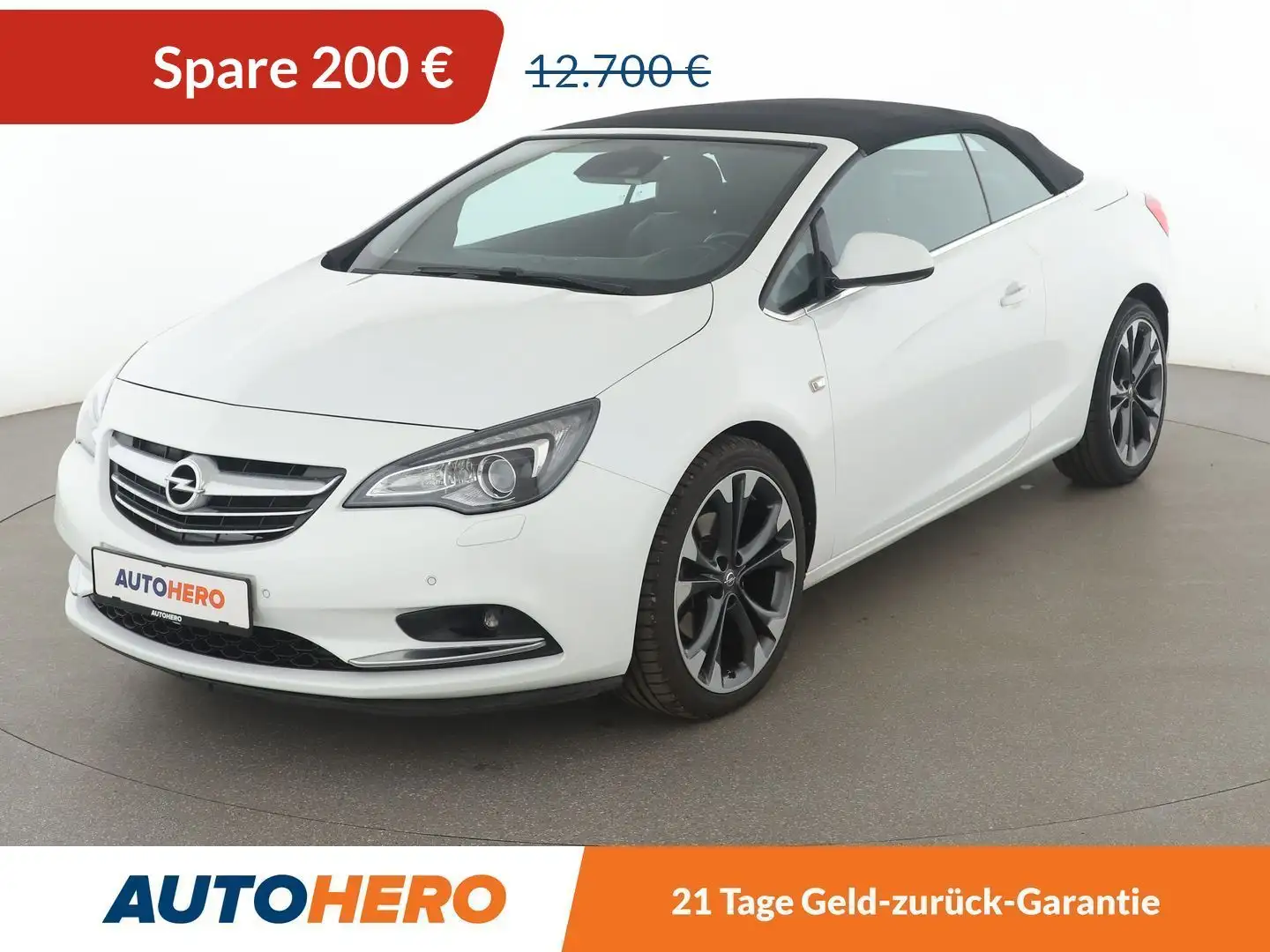 Opel Cascada 1.6 SIDI Turbo Innovation ecoFlex*XENON*NAVI*TEMPO Weiß - 1