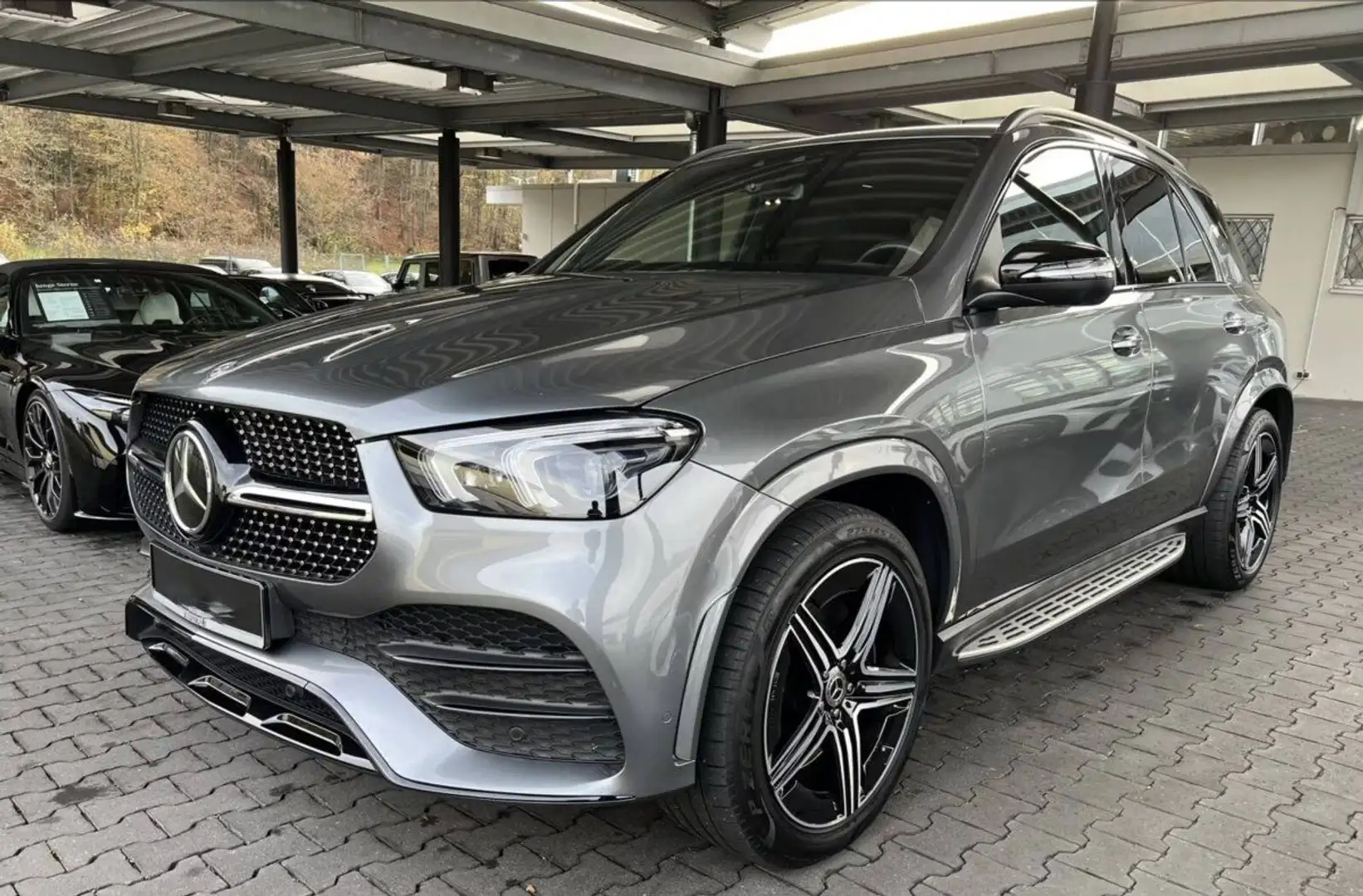 Mercedes-Benz GLE 450 450 4M AMG Nuit%2B360%2BBurm%2BHUD%2BDist%2BMultibeam Gris - 1