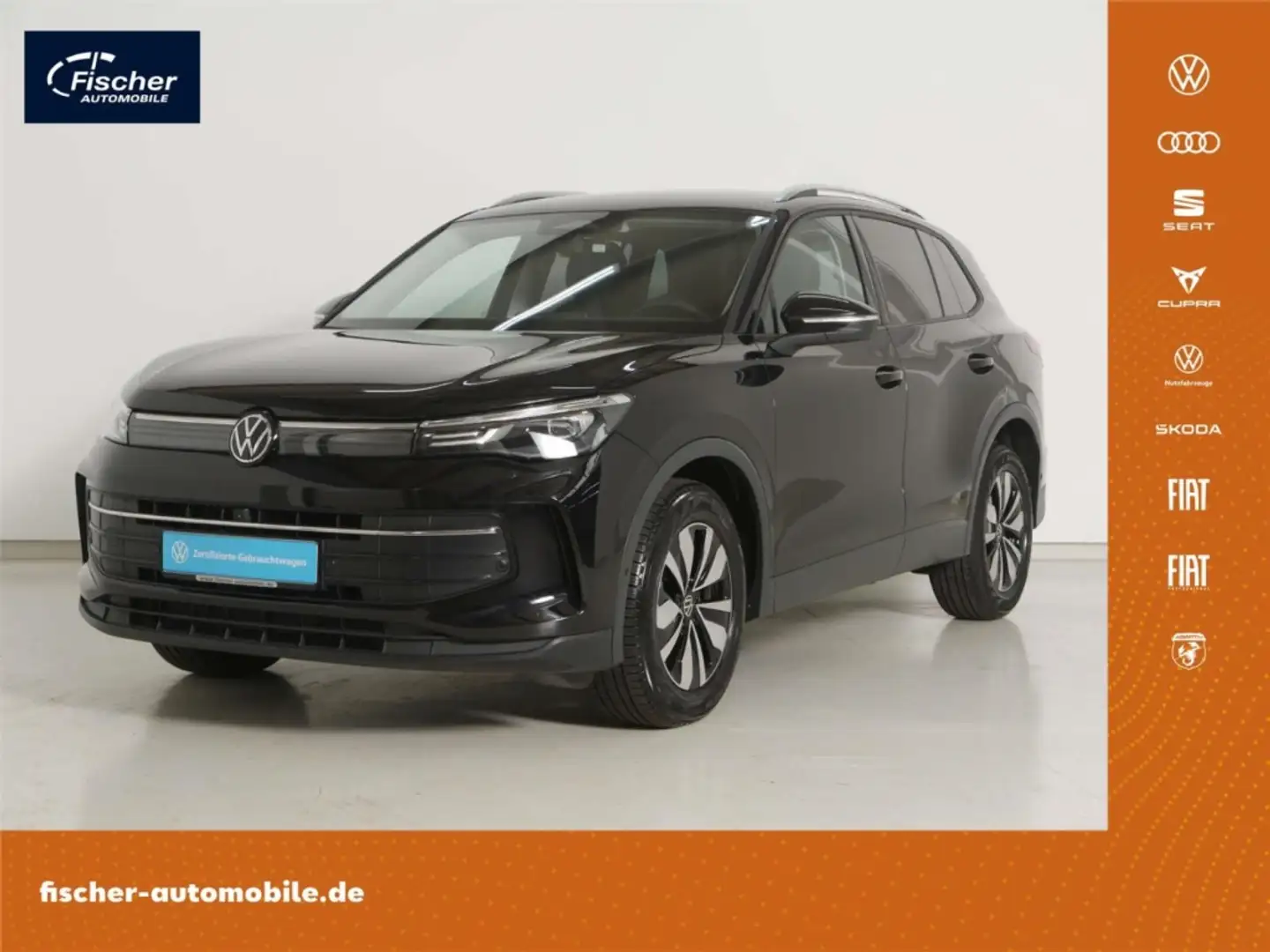 Volkswagen Tiguan 2.0 TDI Goal DSG NAV/LED/AHK Schwarz - 1