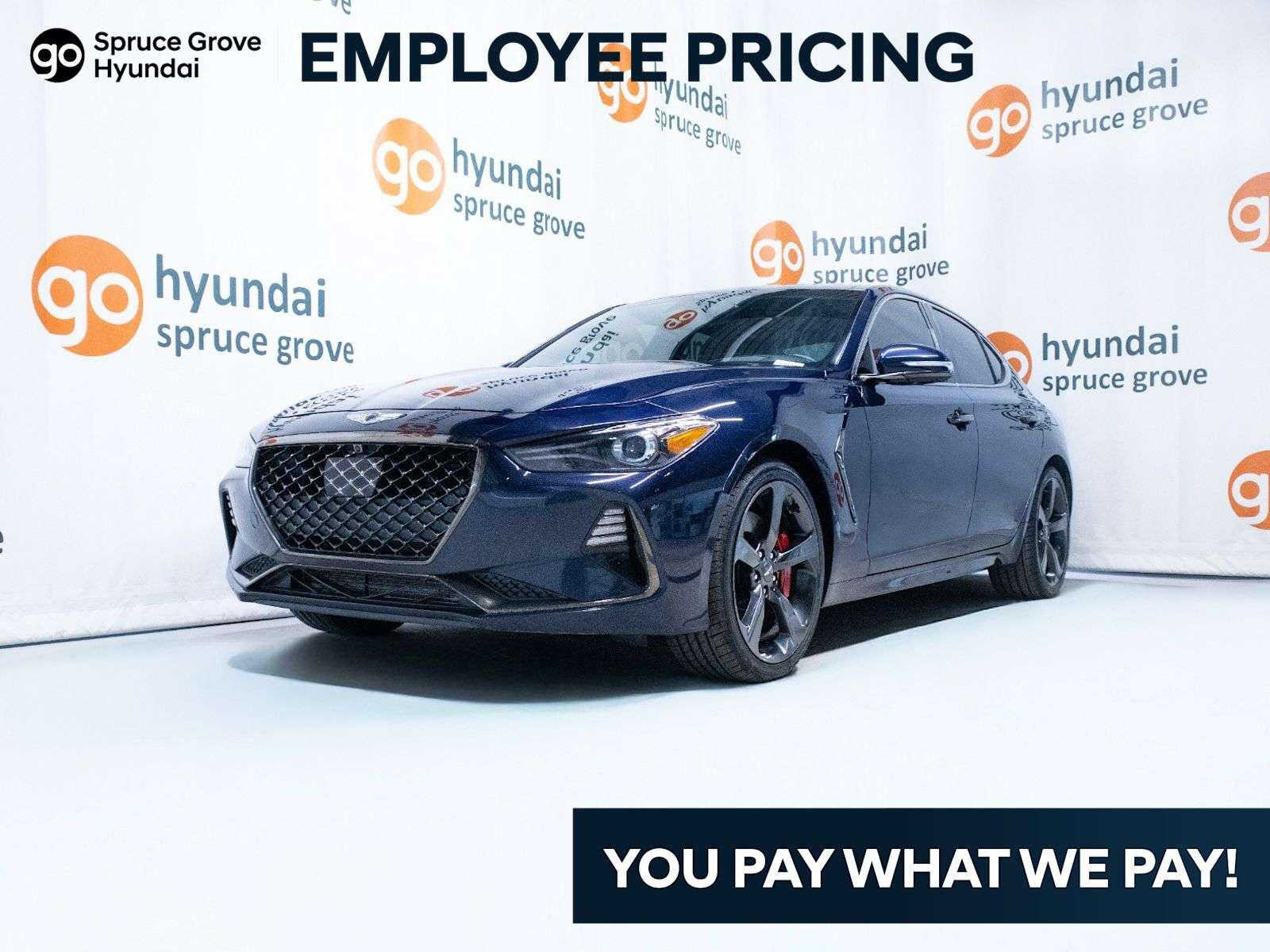 2020 Genesis G70 3.3t Sport: AWD, Navigation, Heated Front/Rear Sea