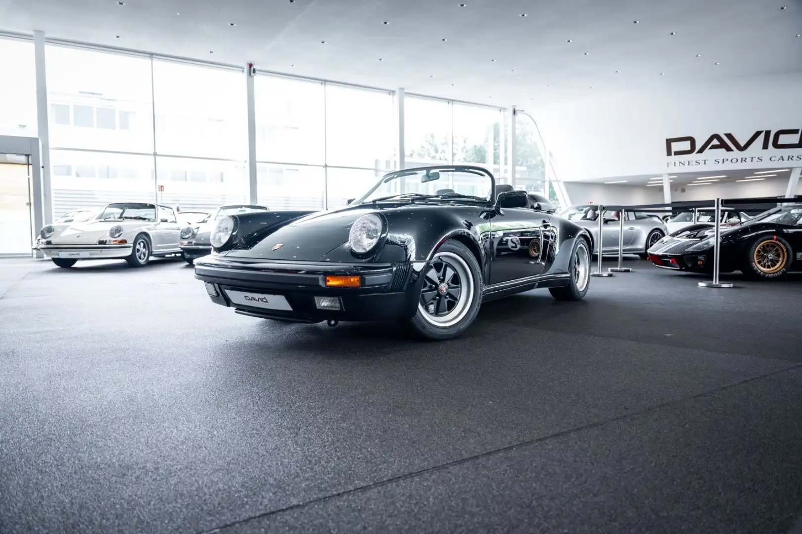Porsche 911 Speedster WTL *2.Hand*lückenl. Scheckheft* Noir - 1