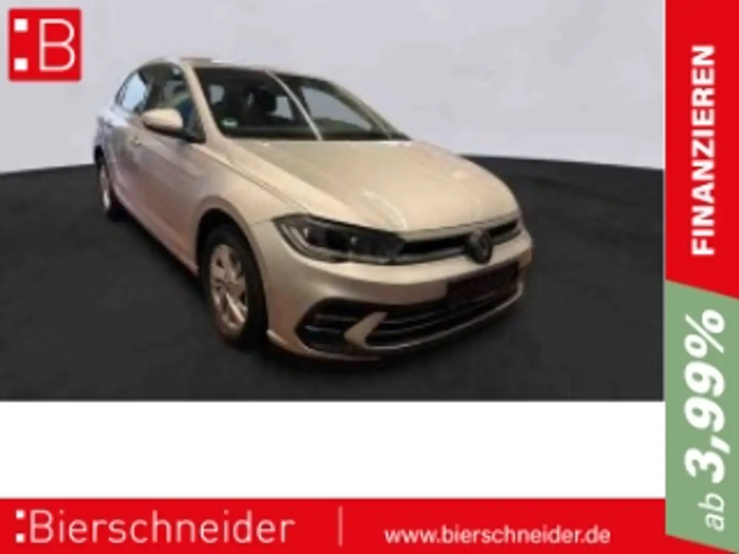 Volkswagen Polo 1.0 TSI Style NAVI LED ACC SHZ PARKP Silber - 1