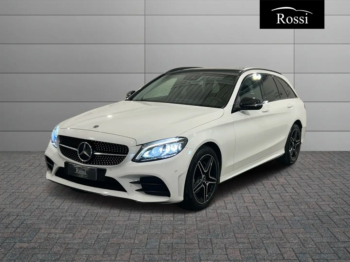 Mercedes-Benz C 220 C SW 220d Premium 4matic auto Bianco - 1