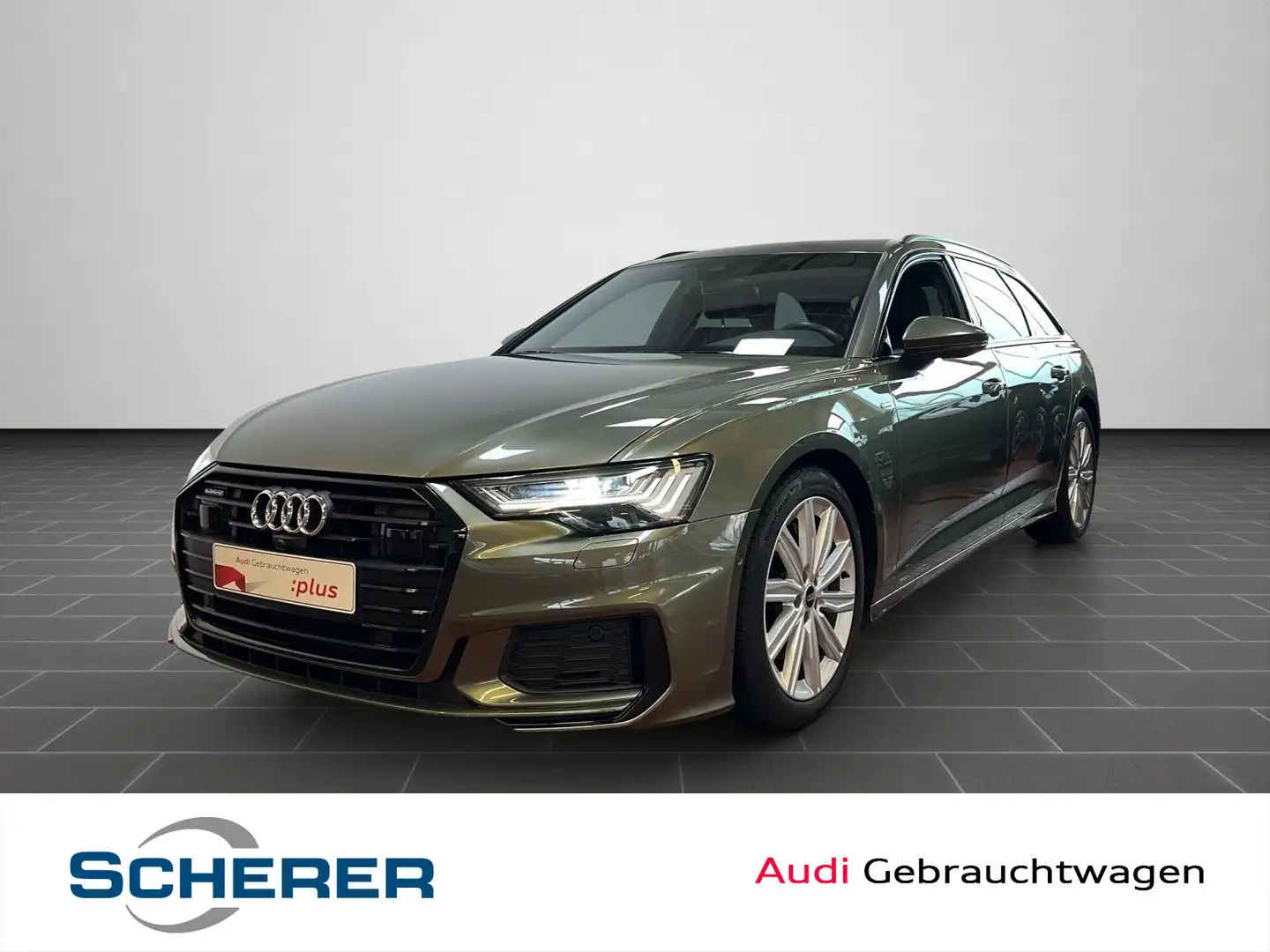 Audi A6 sport 50 TDI quattro 210(286) kW(PS) ti Grün - 1