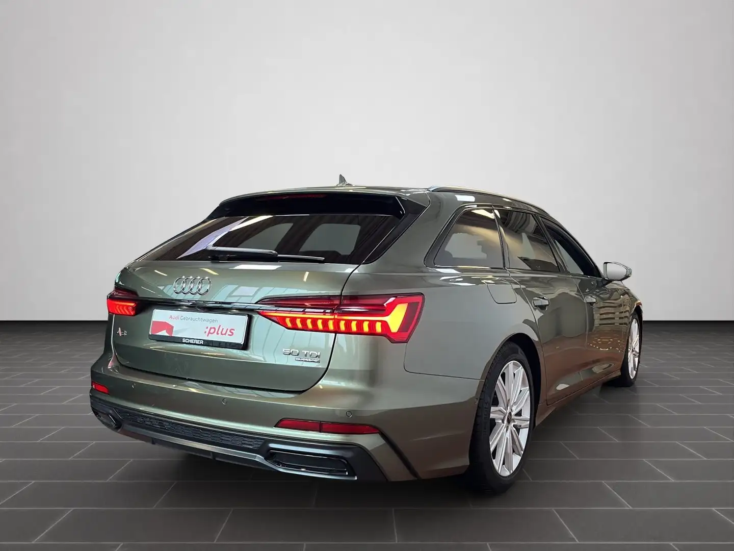 Audi A6 sport 50 TDI quattro 210(286) kW(PS) ti Grün - 2