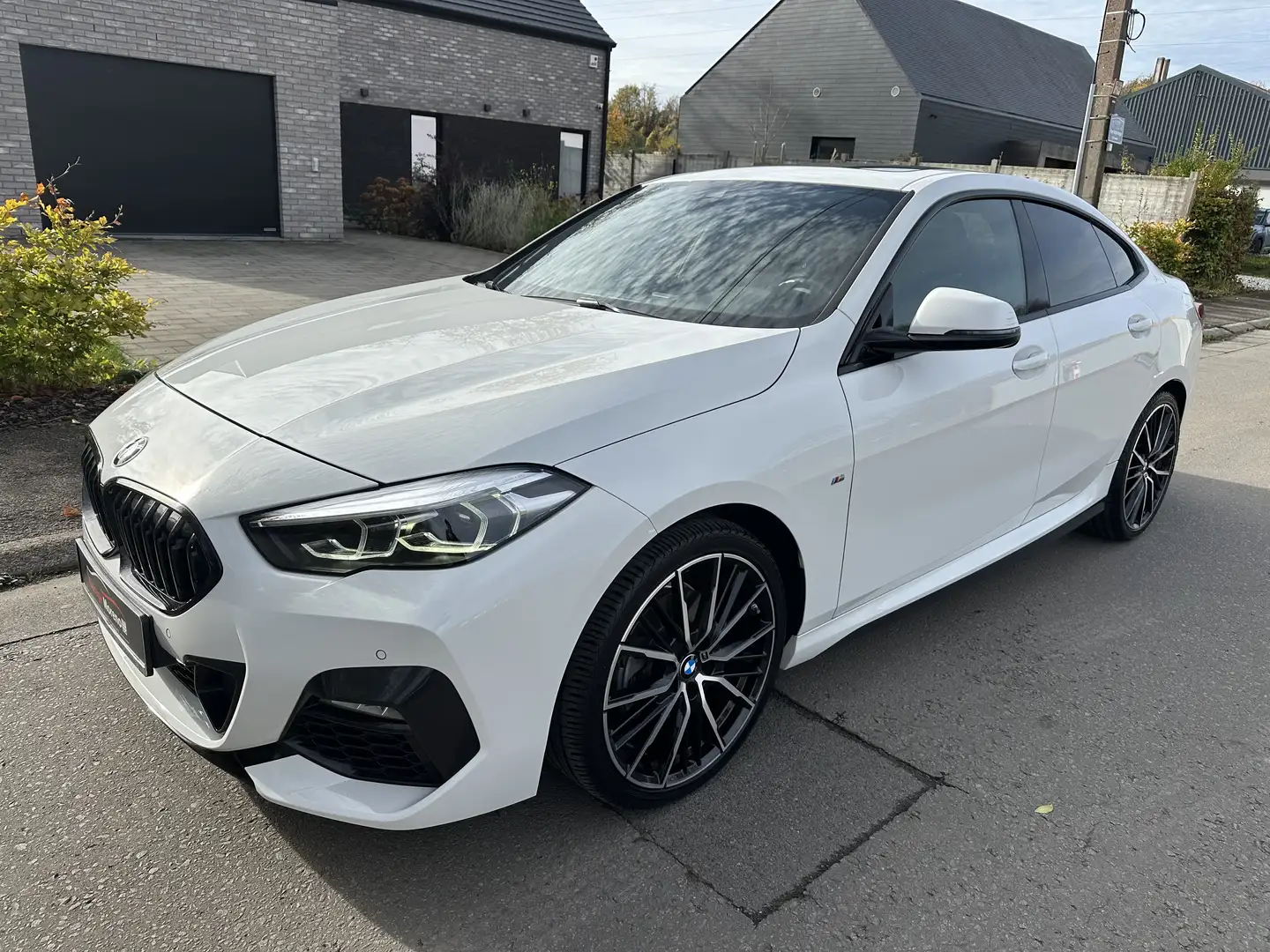 BMW 218 Gran Coupé 218iA  Pack M full opt auto garantie 1 Blanc - 1