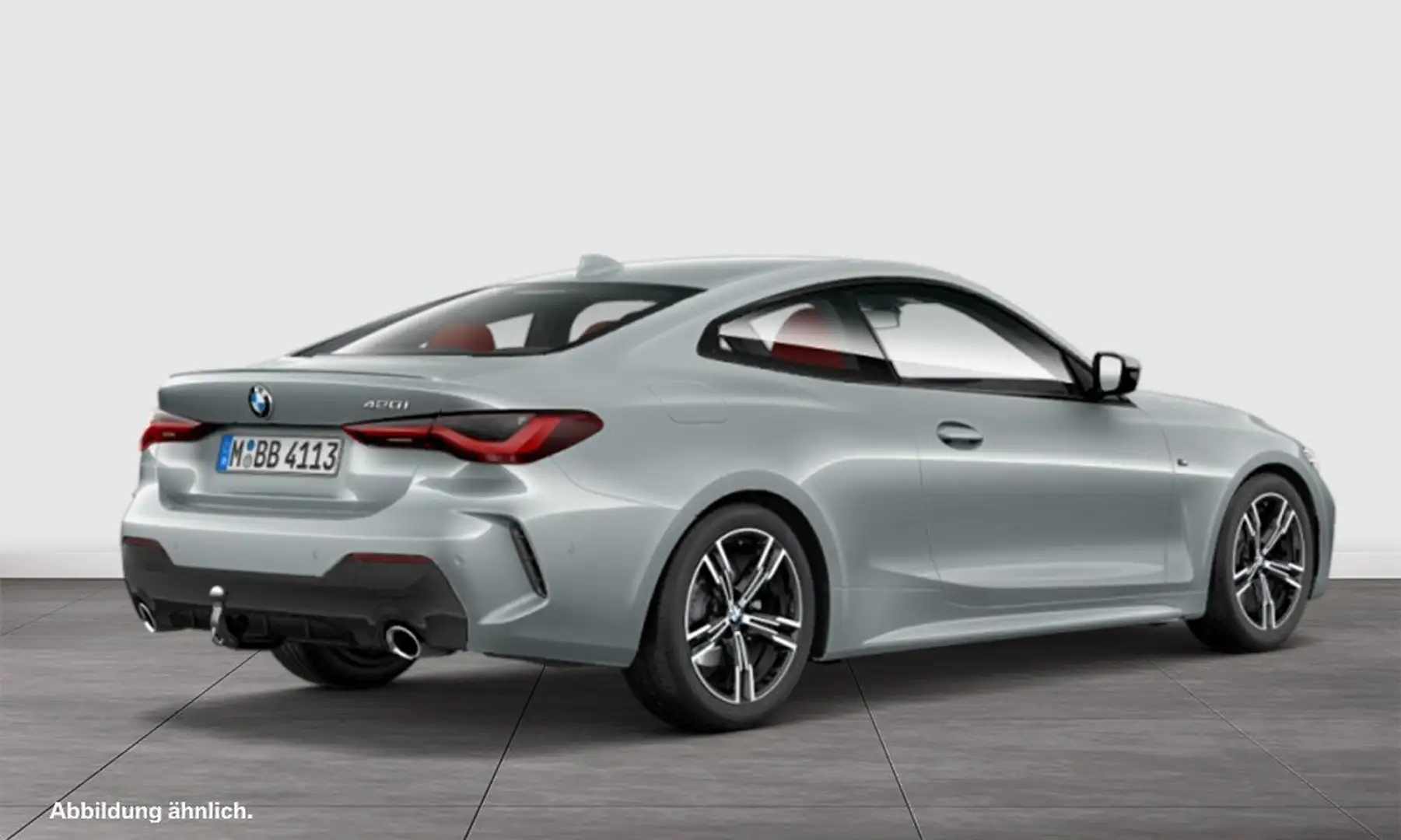 BMW 420 i M SPORT+AHK+DA+PA+HiFi+SHZ Grau - 2