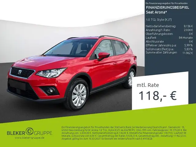 SEAT Arona 1.0 TGI, Style (KJ7)