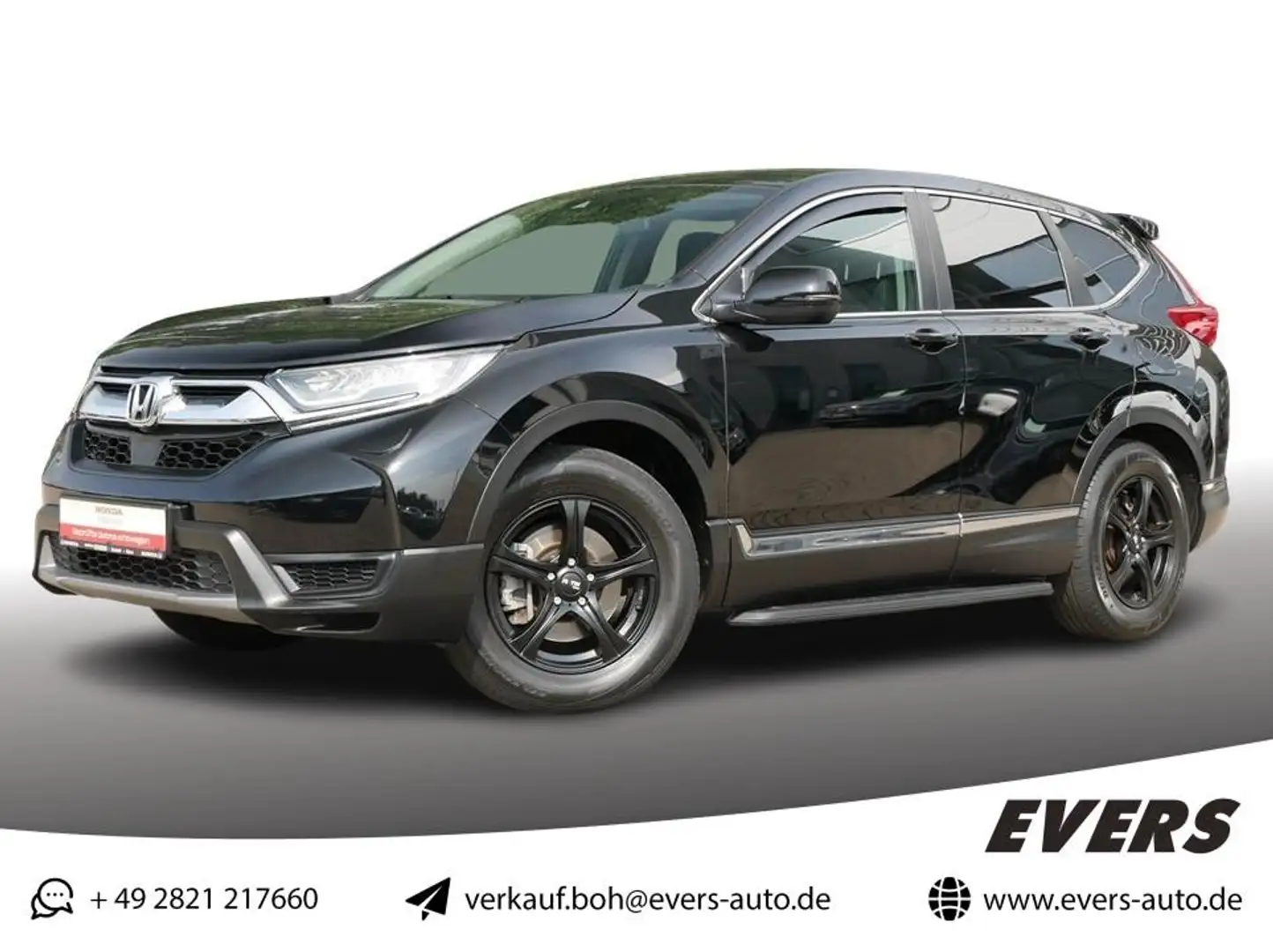 Honda CR-V 1.5 VTEC TURBO ACC+SHZ+BLUETOOTH+LED Noir - 1