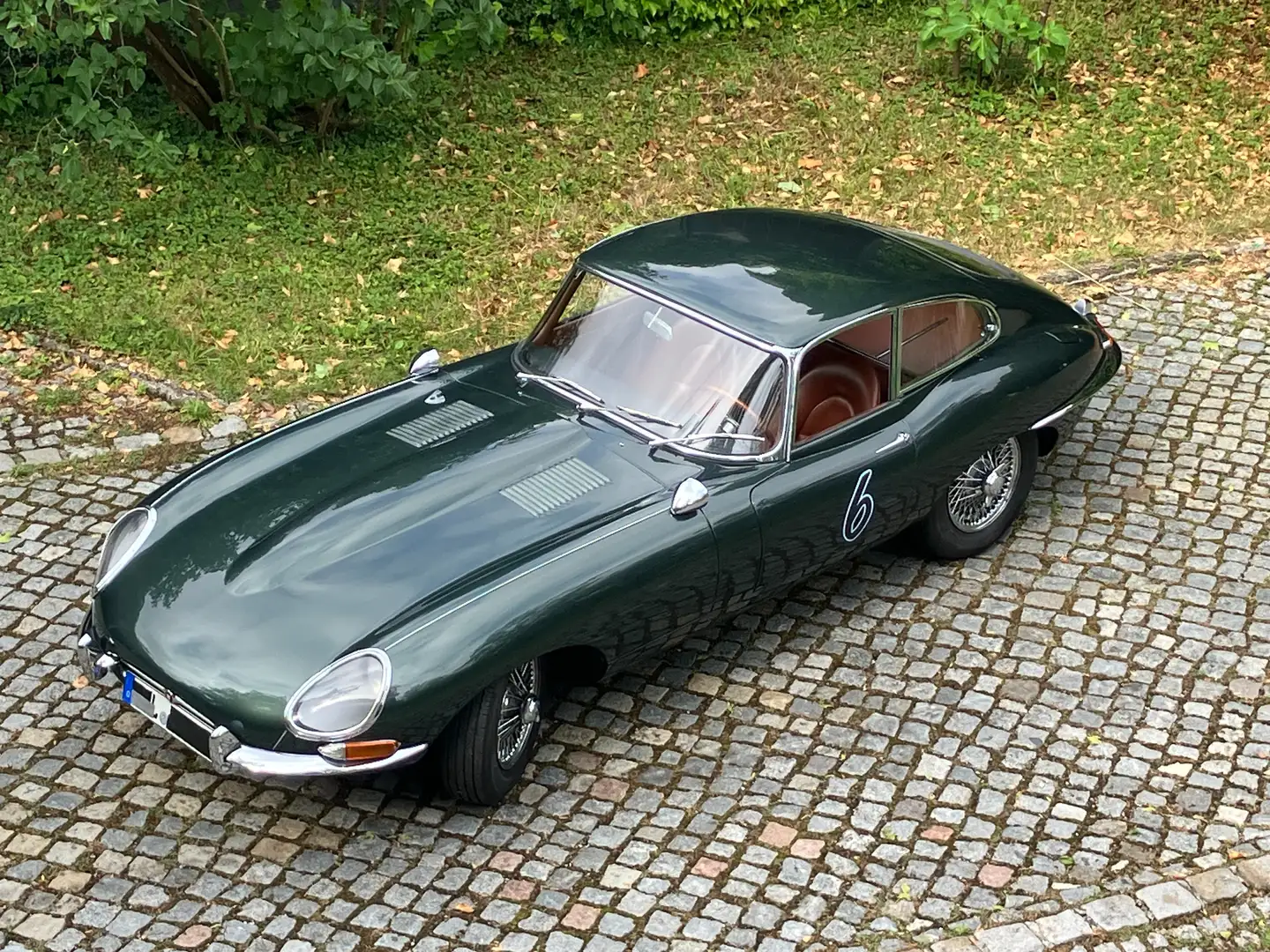 Jaguar E-Type XKE 3,8 Coupr Groen - 1