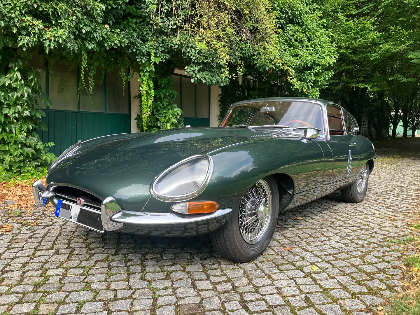Jaguar E-Type XKE 3,8 Coupr Groen - 2