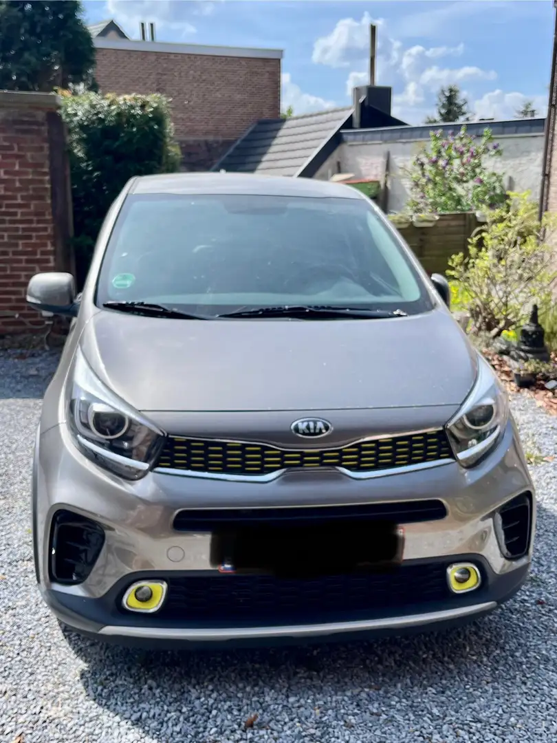 Kia Picanto 1.0 T-GDi X Line ISG Grijs - 1