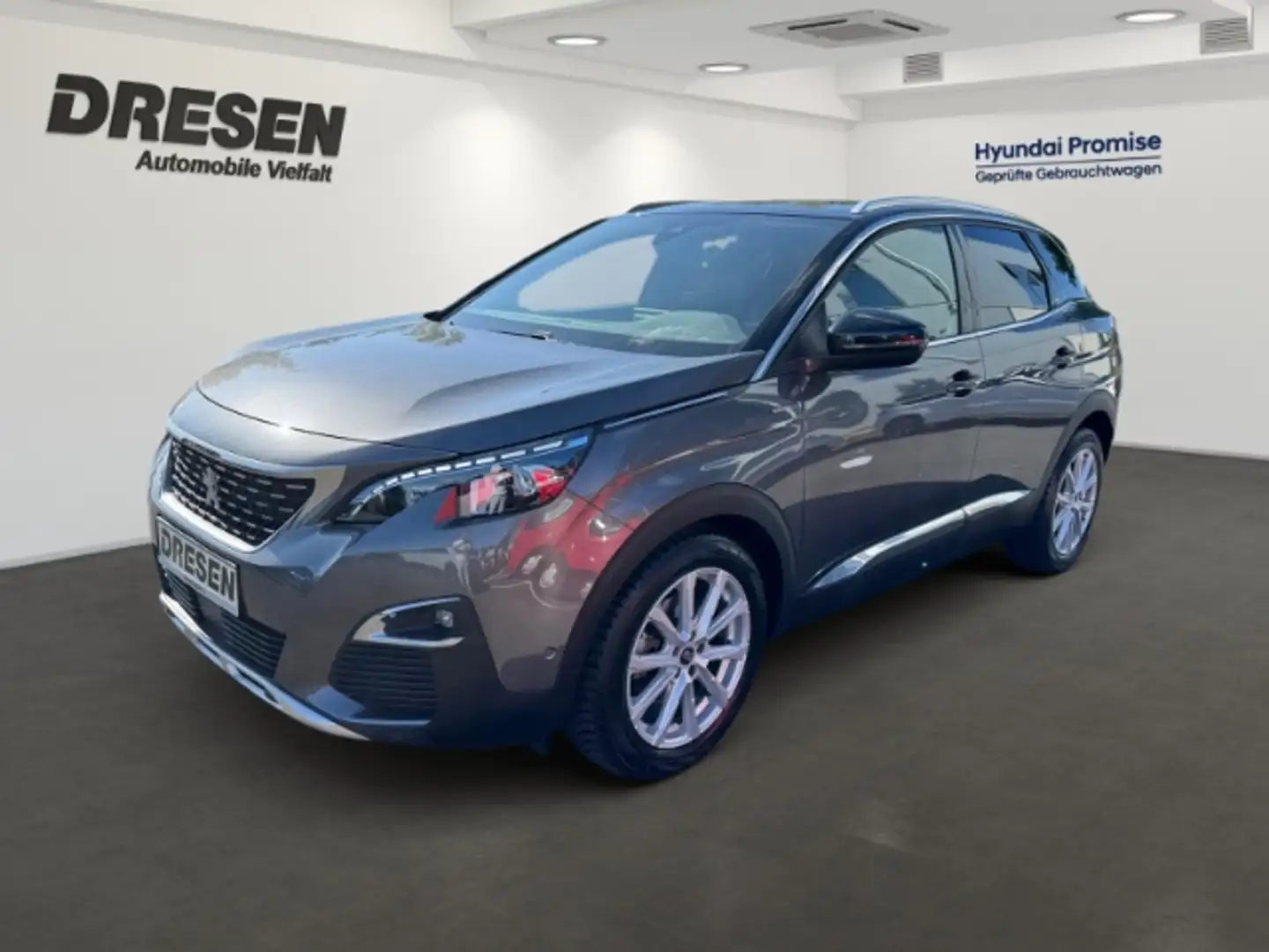 Peugeot 3008 Allure GT-Line Tempomat+Kamera+Telefon Сірий - 1