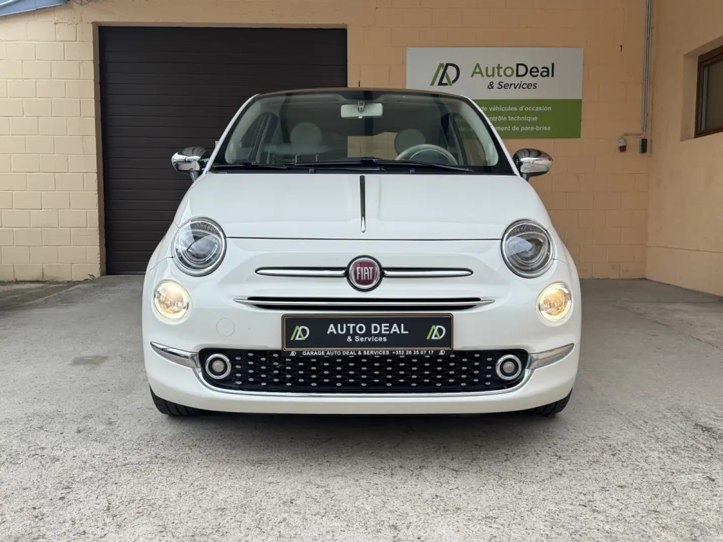 Fiat 500 Mirror Blanc - 2