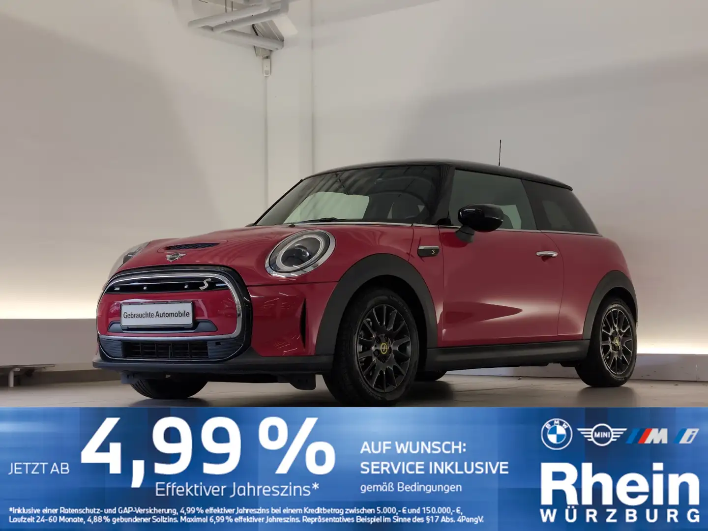 MINI Cooper SE 3-Türer SHZ/Carplay/DAB SHZ/Carplay/DAB Rot - 1