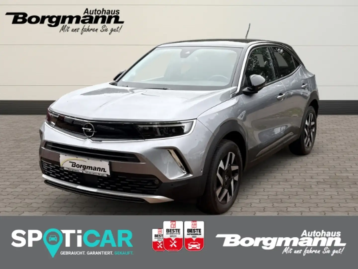 Opel Mokka Elegance 1.2 Turbo EU6d ELEGANCE 1.2(96KW)AT8S Dig Grau - 1