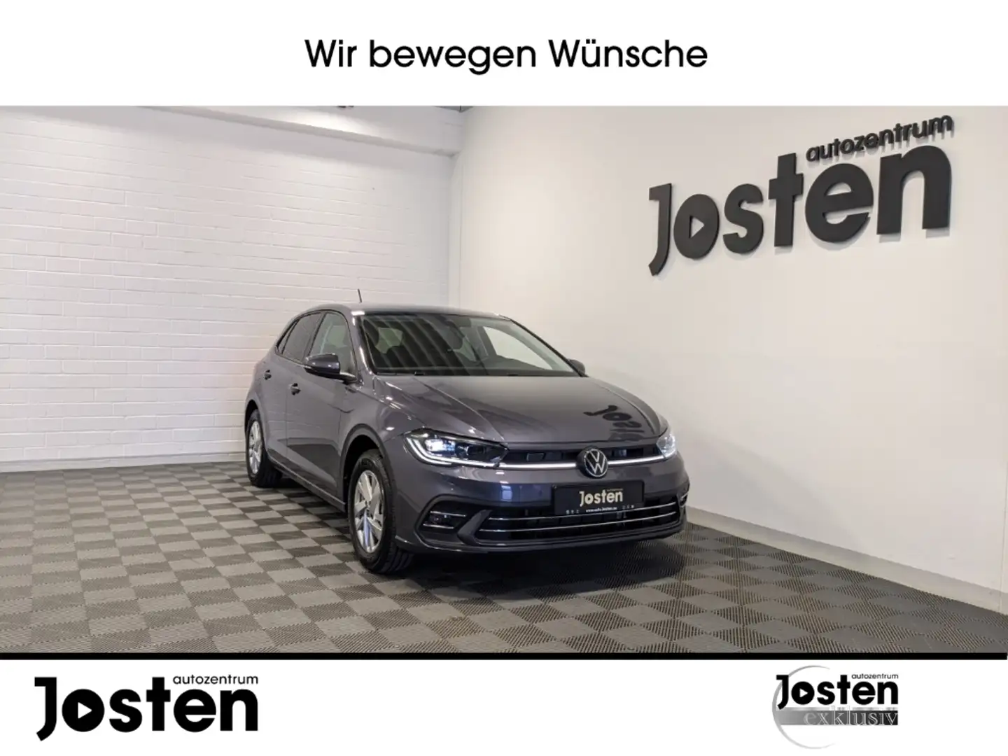Volkswagen Polo Style 1.0 TSI DSG IQ.Light Virtual CarPlay SHZ Grijs - 1