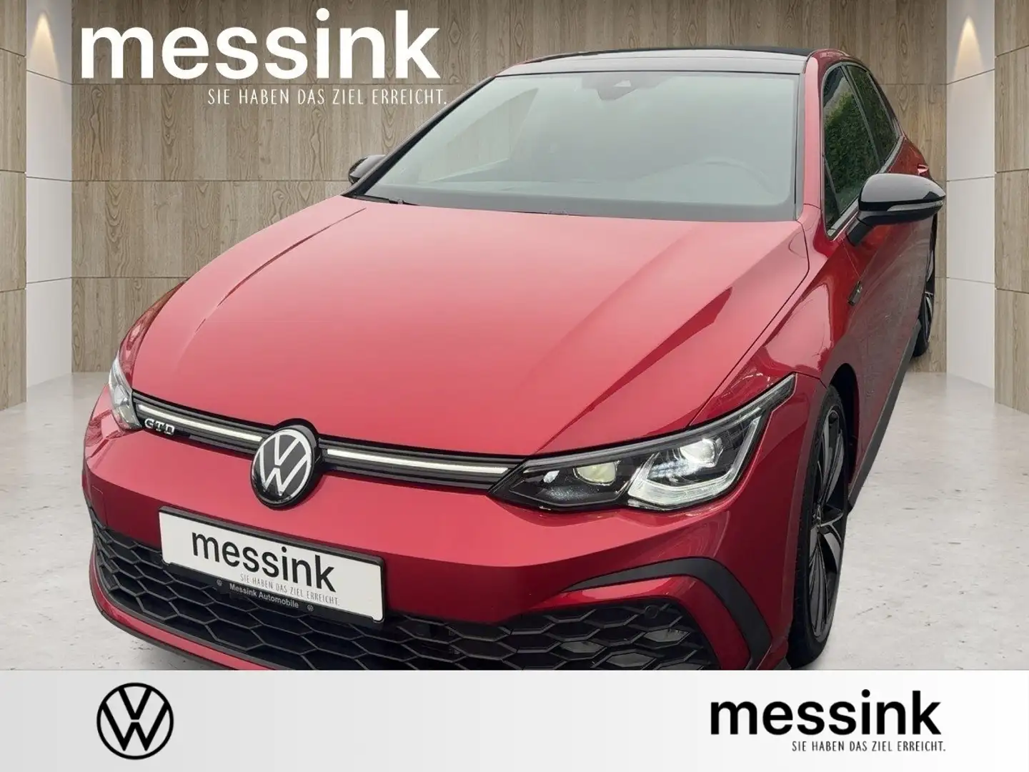 Volkswagen Golf VIII GTD DSG Pano*Navi*Matrix*Black St*RFK* Rot - 1