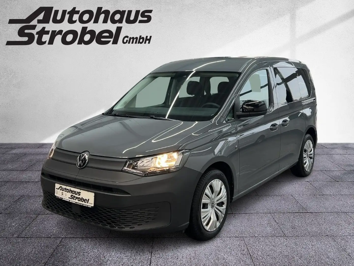 Volkswagen Caddy 1.5 TSI AHK Heckflügeltüren ClimatronicTem Grau - 2