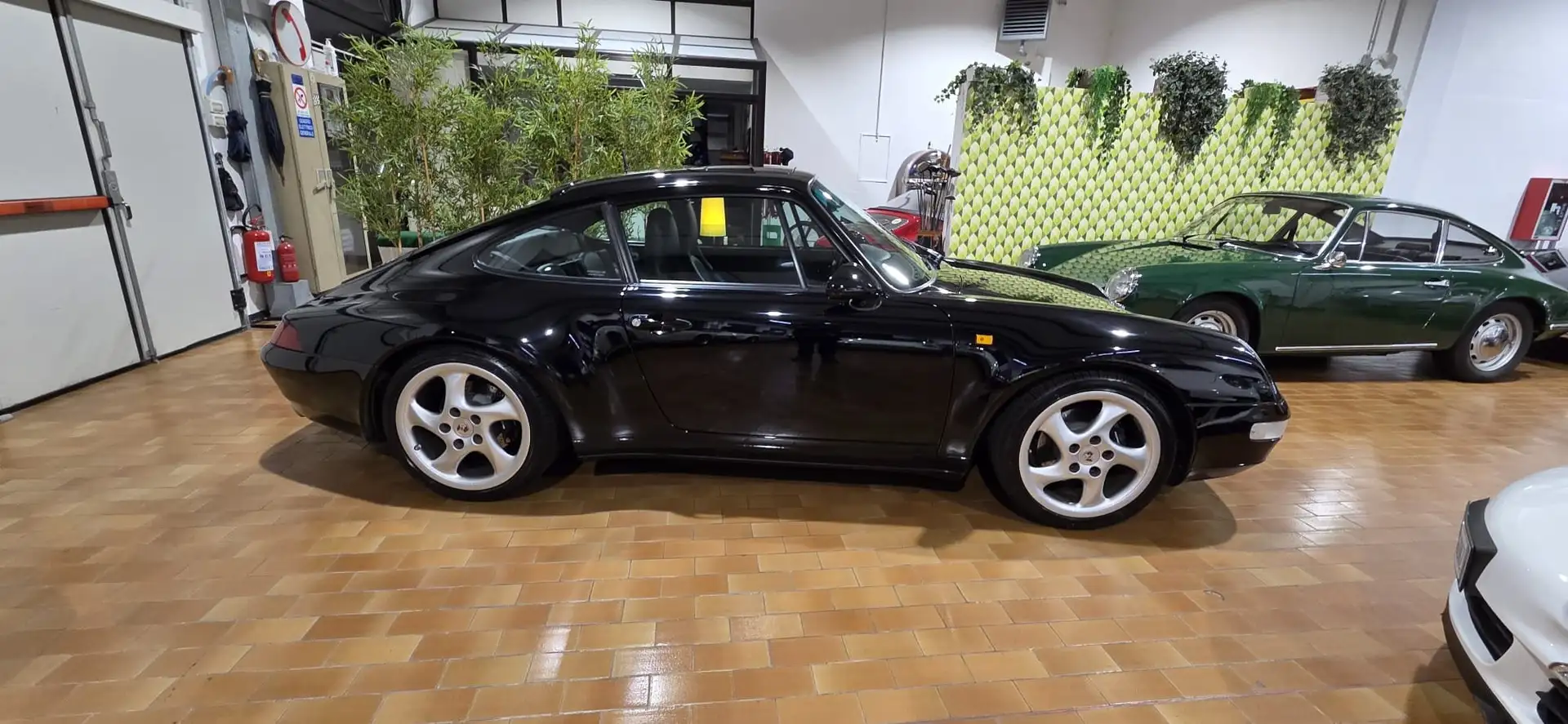 Porsche 993 Carrera2 Varioram Coupé  Cabriolet service ASi Nero - 2