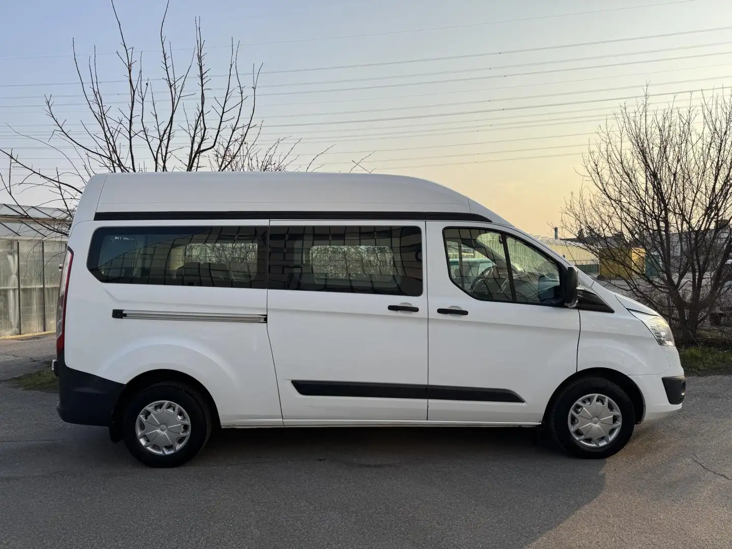 Ford Transit Custom +++ 9 Sitze +++ 310 L2 Trend 1.Besitz MWST Weiß - 2