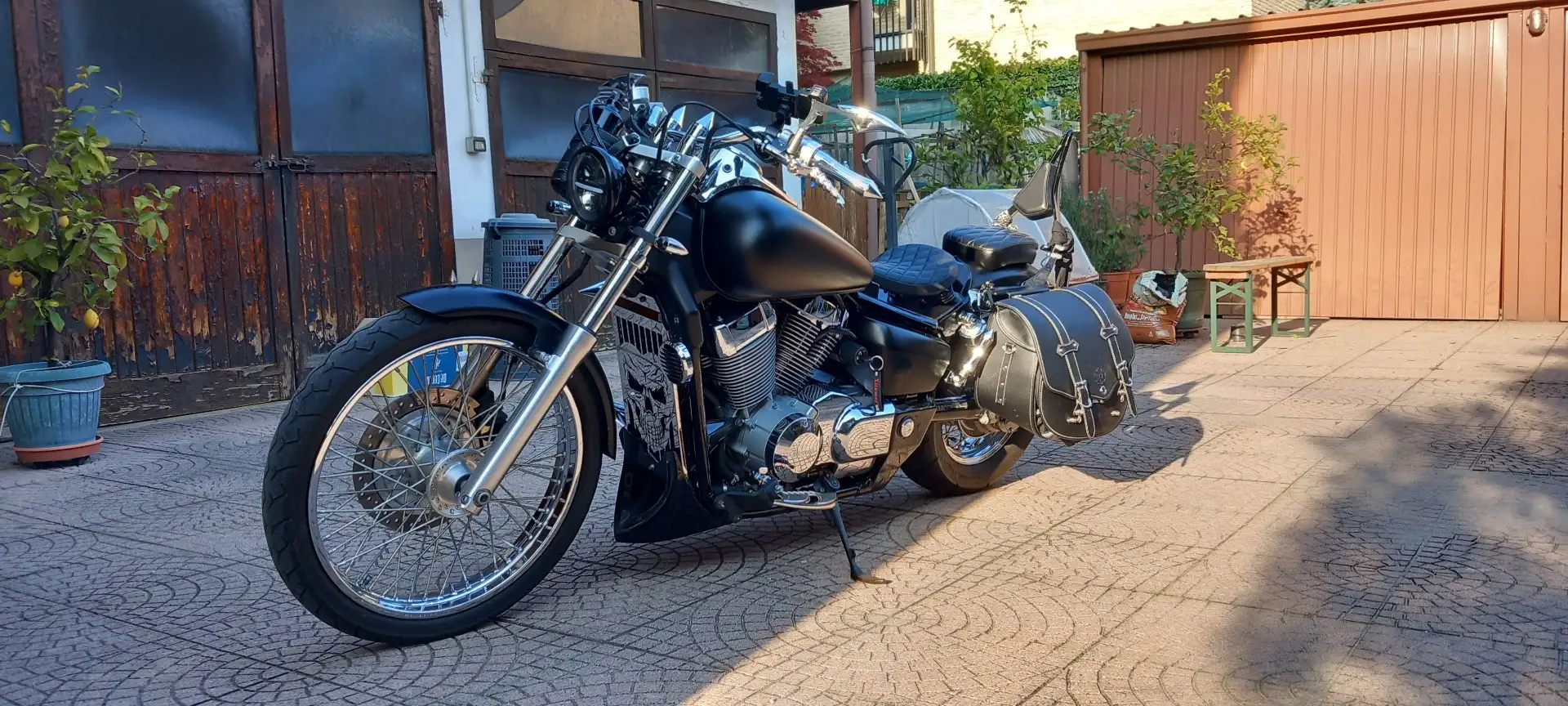 Honda Shadow 750 Nero - 2