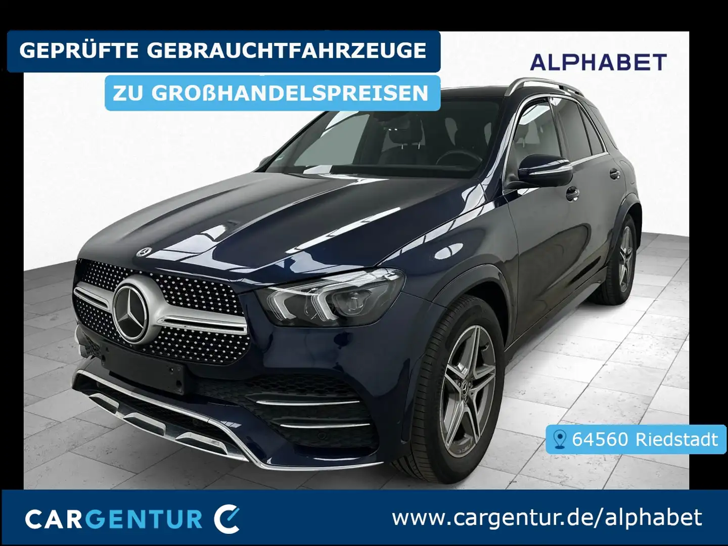 Mercedes-Benz GLE 350 de AMG Line 4Matic Wide 360° SpoSi ACC Bleu - 1