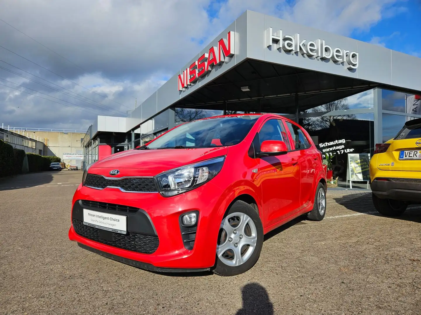 Kia Picanto 1.2 Edition 7 + Sitzheizung Rosso - 2