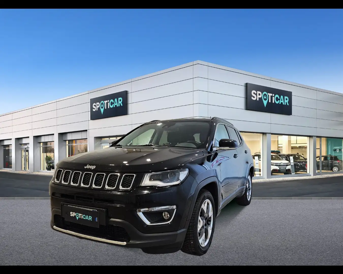 Jeep Compass 1.6 Multijet II Limited Zwart - 1