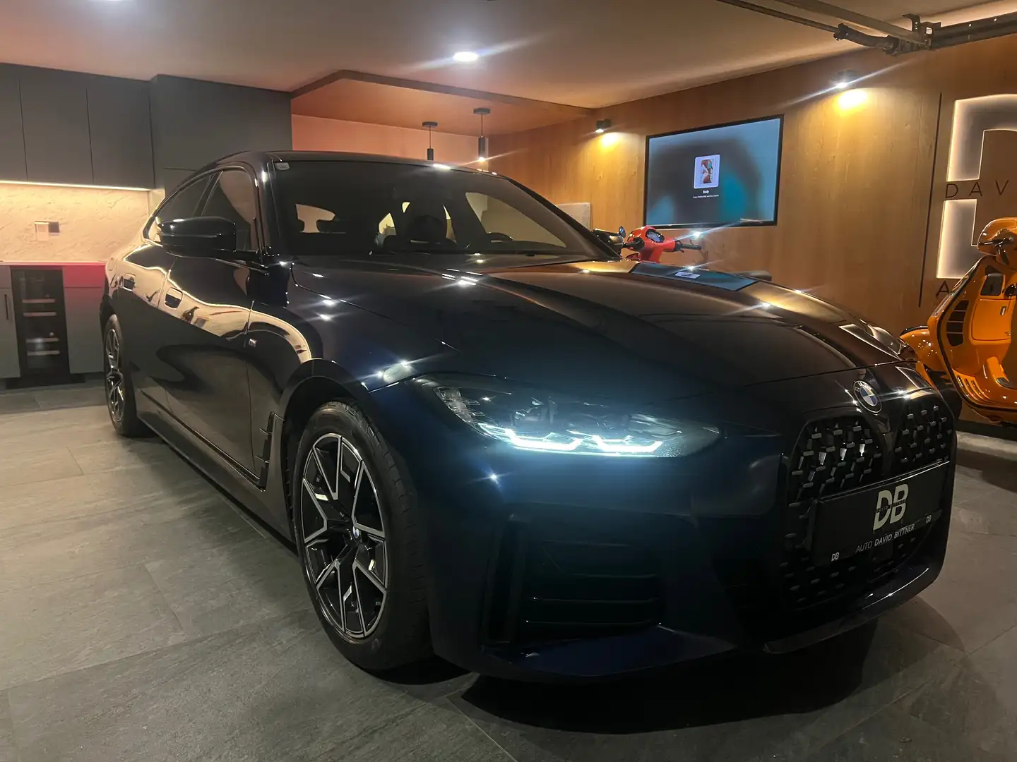 BMW 420 420d 48 V xDrive Gran Coupe Aut. Blau - 2