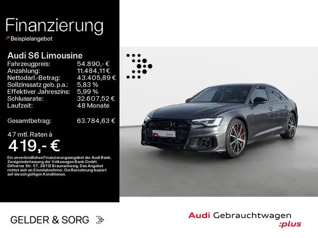 Audi S6 Matrix*B&O*Pano*AHK*RFK*ACC