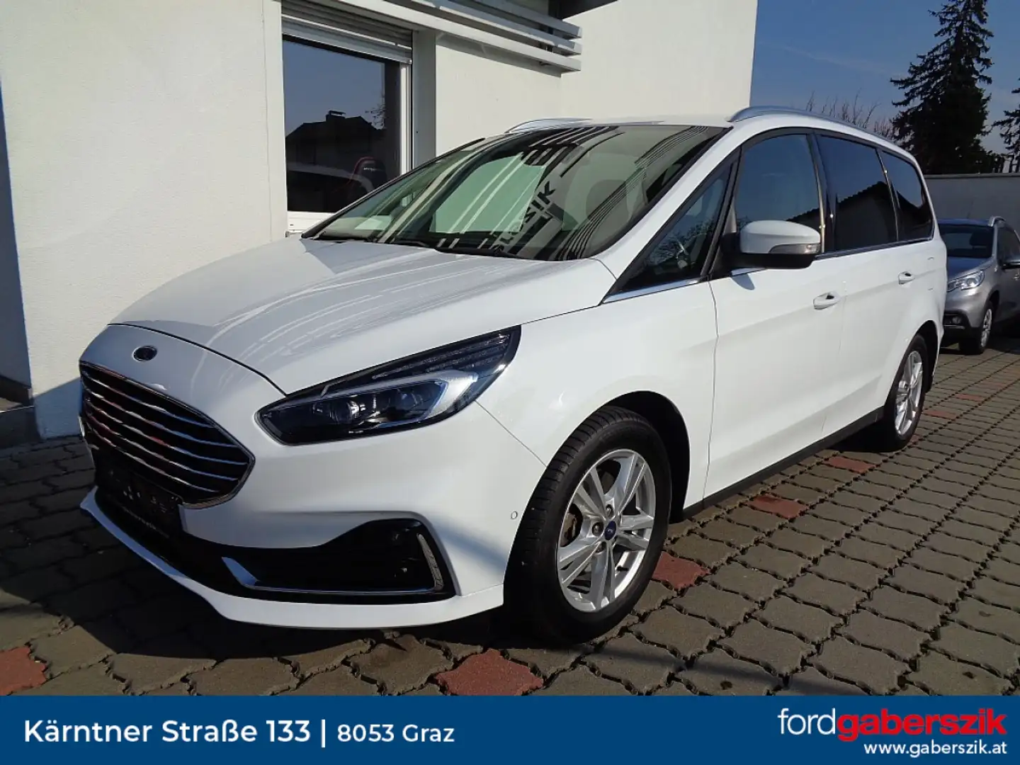 Ford Galaxy 2,5 Duratec Hybrid Titanium Aut. Weiß - 1
