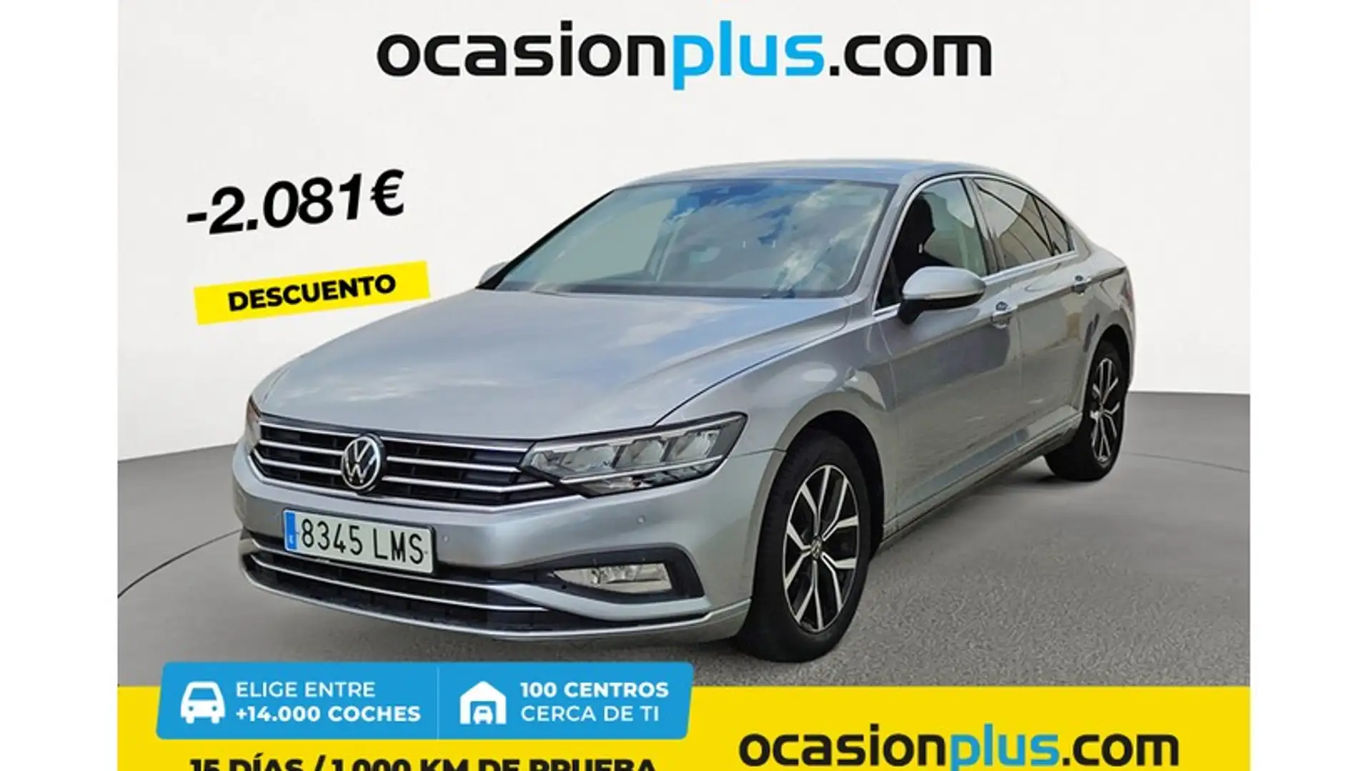 Volkswagen Passat 2.0TDI EVO Executive DSG7 90kW Plateado - 1