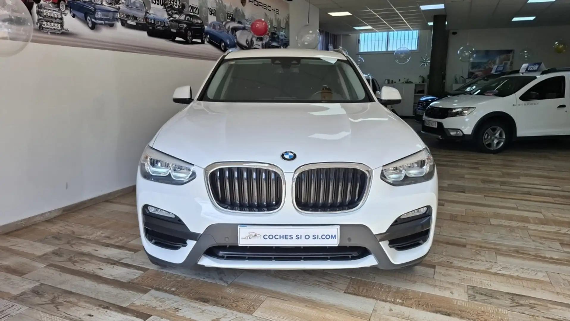 BMW X3 sDrive 18d Blanc - 2