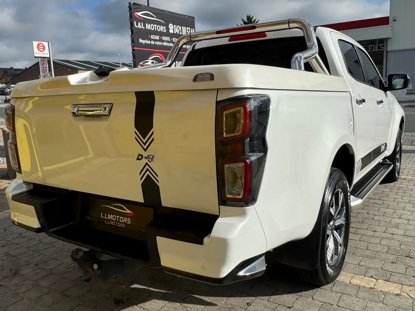 Isuzu D-Max 1.9 Turbo D 4WD Blanc - 2