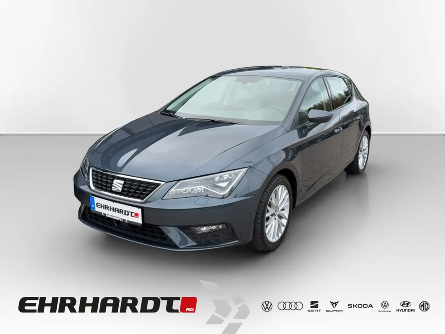 SEAT Leon 1.0 TSI Style LED*KLIMAAUTO*PDC*TEMP*SHZ*BLUET*... Grau - 1
