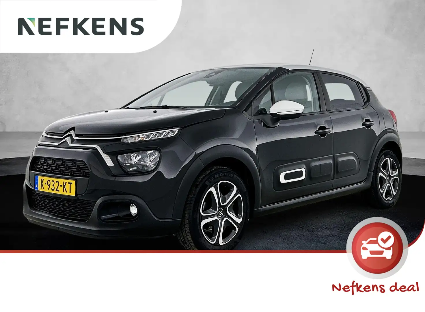 Citroen C3 1.2 Feel 82pk | 1ste Eigenaraar | Lage KM | Naviga Noir - 1