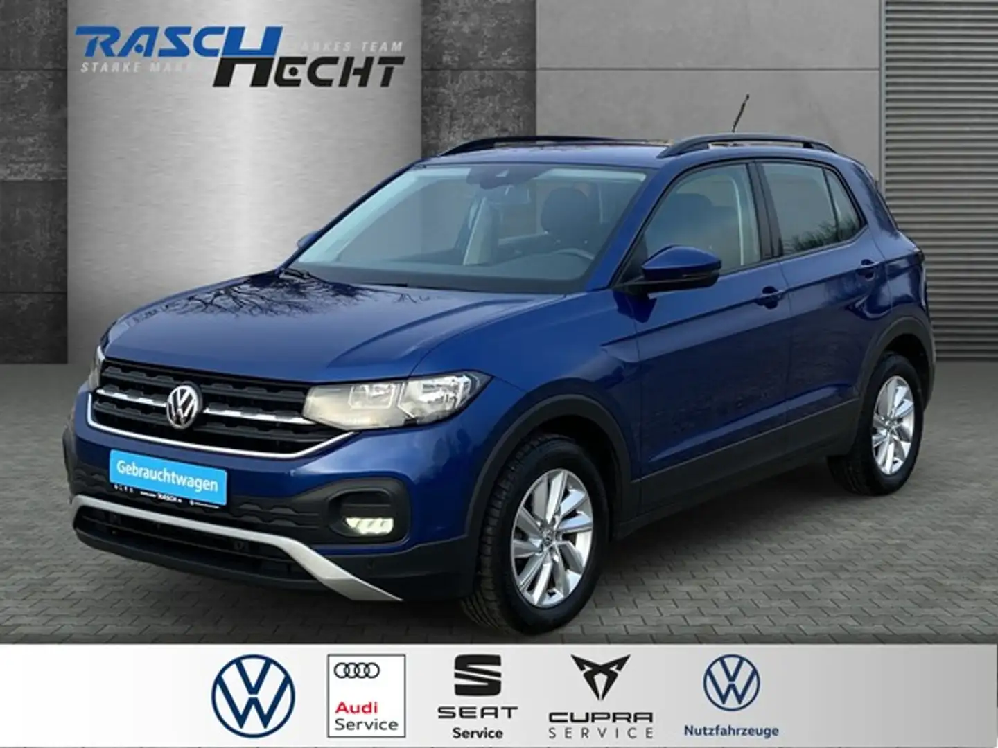 Volkswagen T-Cross Life 1.0 TSI*NAVI*CLIMATRONIC* Blau - 1