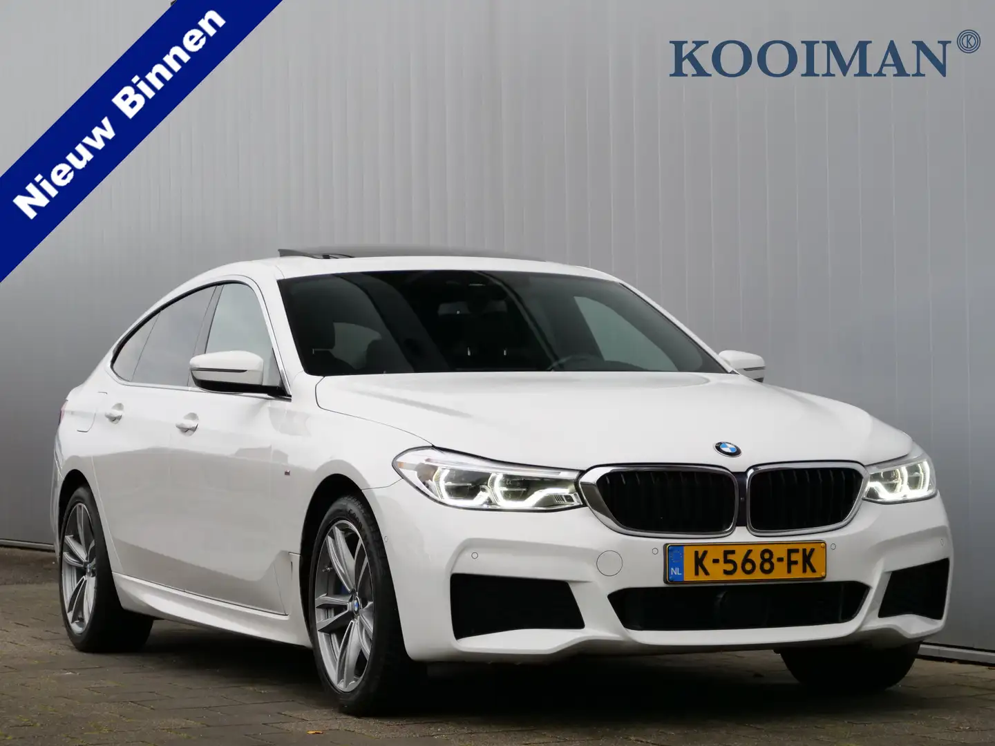 BMW 630 6-serie Gran Turismo 630i High Executive 259 Pk Au Blanc - 1