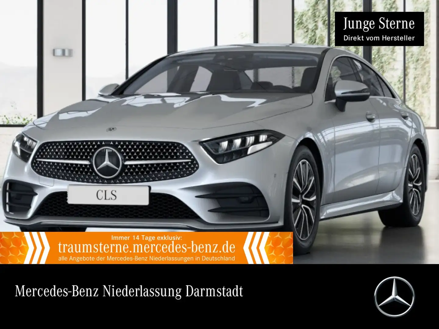 Mercedes-Benz CLS 220 d Cp. Avantgarde WideScreen Distr. SHD HUD Silber - 1