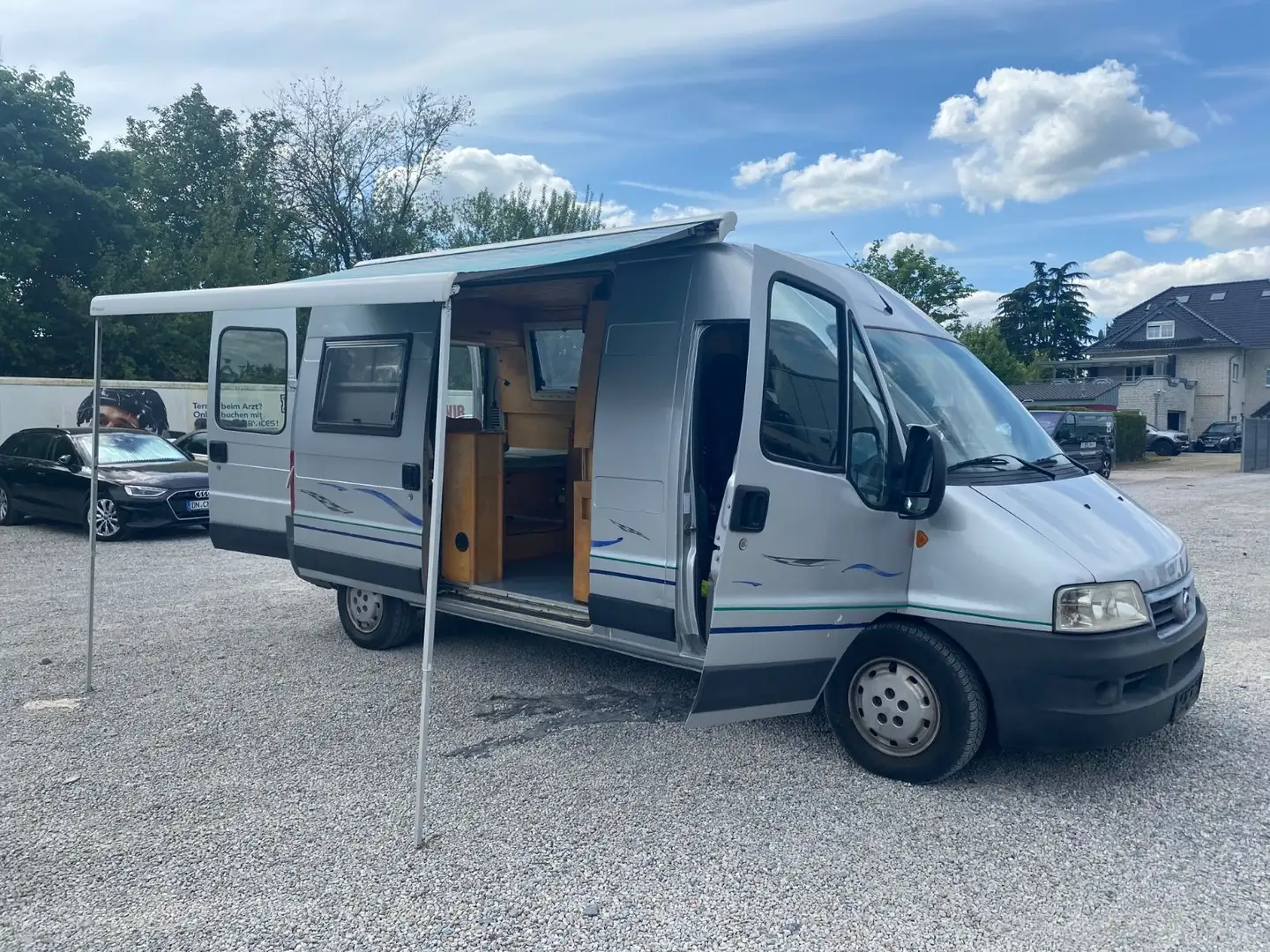 Fiat Ducato Wohnmobil AUTOMTIK KLIMA Argento - 2