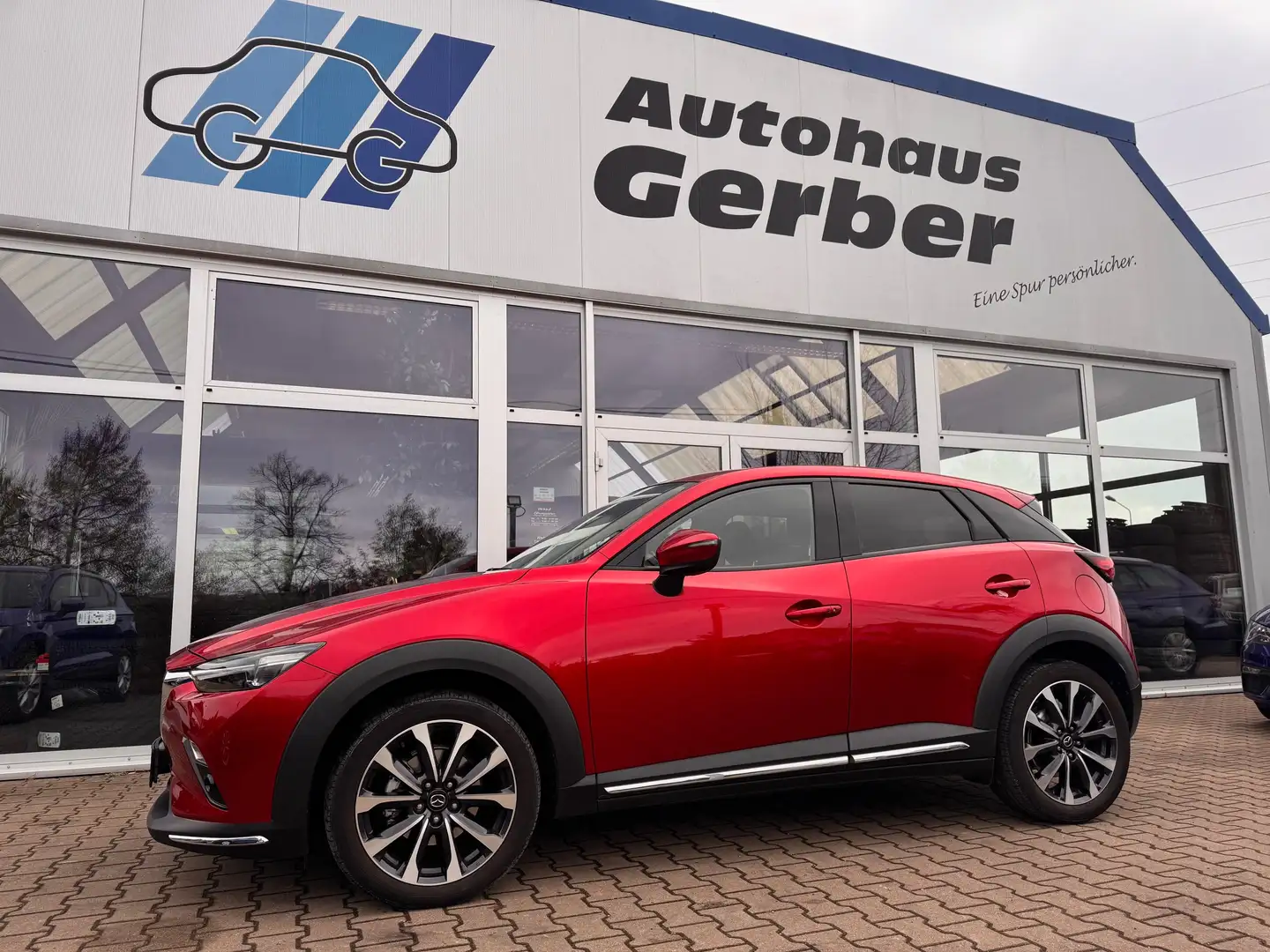 Mazda CX-3 CX-3 150PS AWD Exclusive-Line Head Up BOSE ALU 18 Rood - 1