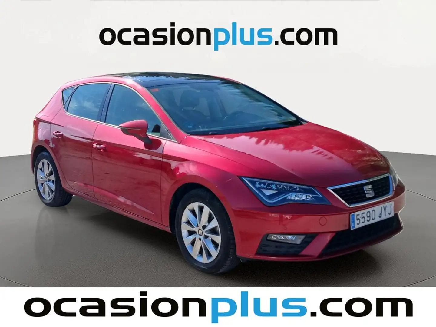 SEAT Leon 1.4 TGI GNC S&S Style 110 Rojo - 2