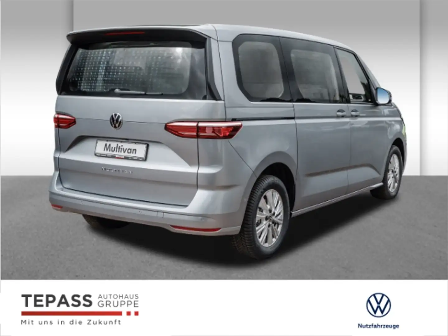 Volkswagen T7 Multivan 2,0l TDI NAVI KLIMA ASSI PARK Silber - 2